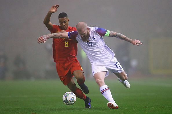 Youri Tielemans is a powerful midfielder